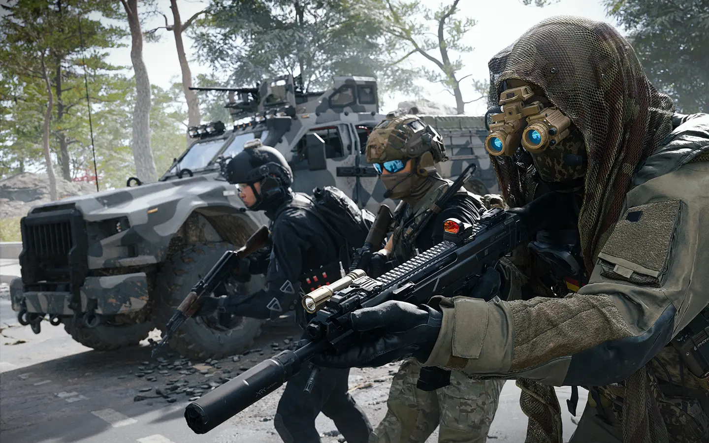 Official MW4 DMZ Hajin environment promotional image